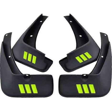 Garde-boue avant et arrière pour Zeekr X 2023-2025 - Protection contre les projections de boue - Accessoires auto - Logo lumineux (1/4)