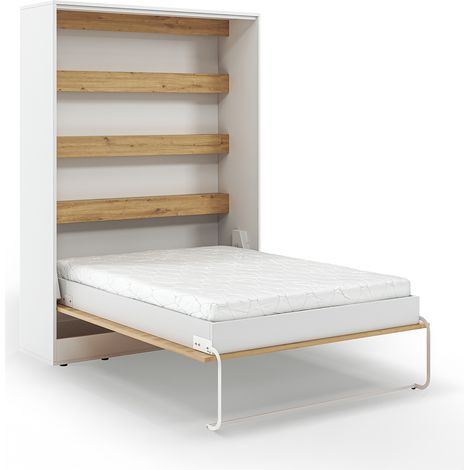 Letto matrimoniale con base Devon bianco escamotablecm (1/5)