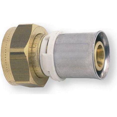 Pbtub MCREC416 - Racor Tuerca Giratoria Multicapa Crimp 3/4 16x2