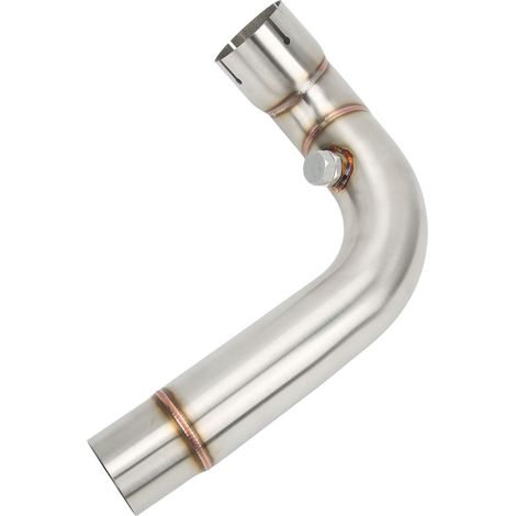 Tuyau intermédiaire d'échappement moto 48,5mm en acier inoxydable, remplacement pour CBR600RR F5 2005-2018 (1/5)