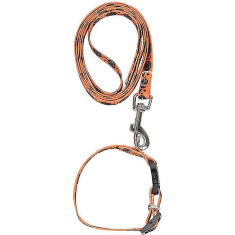 1 ensemble collier et laisse pour chien pour décorations d'Halloween (1/3)