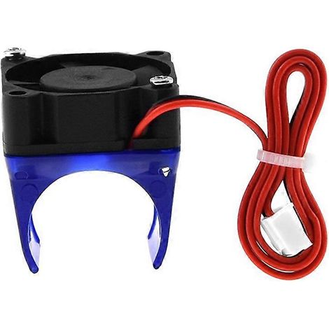 Soporte de conducto de ventilador de refrigeración para Creativity E3D para piezas de impresora 3D DIY J-Head Cubierta de ventilador V5 + ventilador de 24 V (D)