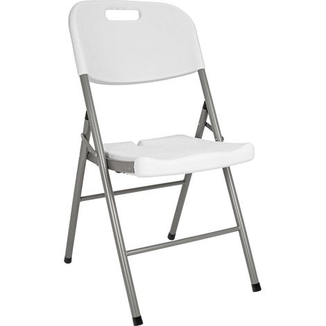 Silla blanca de catering (1/5)