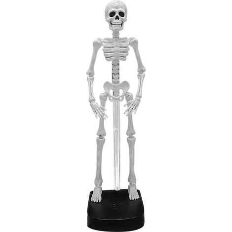 Décorations Squelette Halloween accessoires effrayants pour aquarium à base Décoration d'Halloween Squelette Sous- Pour Maison Bureau Style Ferme Table Étagère Aquarium Fête Vacan (1/5)