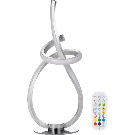 Lampe de bureau RGB spirale moderne pour DuoCo Stripx APP contrôle 1H 2H 3H synchronisation 3 Modes de synchronisation de musique salon chambre