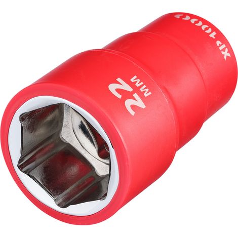 Draper 18041 XP1000 VDE Socket, 1/2"" Sq. Dr., 22mm (1/2)
