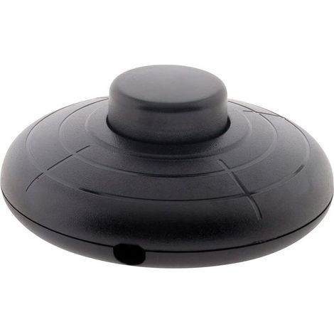 Interrupteur à pied pour luminaire - Noir (1/4)