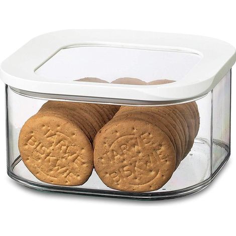 Mepal vorratsdose modula square 1250 ml - weiß