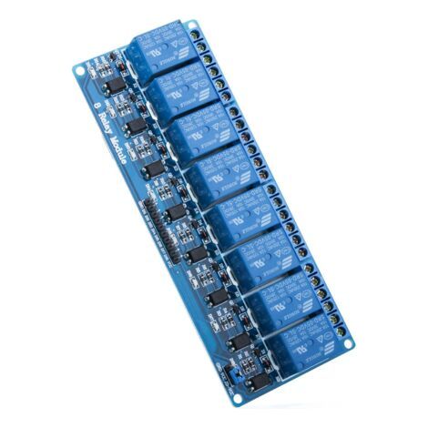 Module Relais 5V DC 8 Canaux avec Optocoupleur 8-Channel Relay Module pour Mega 1280 DSP Arm PIC AVR STM32 Raspberry Pi