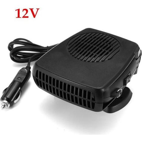 2 en 1 200w Réchauffeur de Voiture Ventilateur de Pare-brise Désembuage Dégivreur Chauffage 12V DC (1/4)