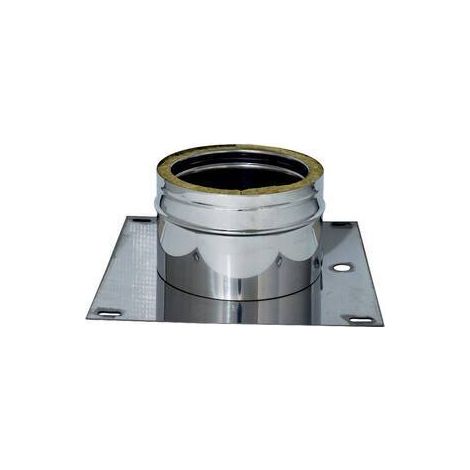 C PIASTRA DI BASE INOX DOP PARETE D 13/18 CM