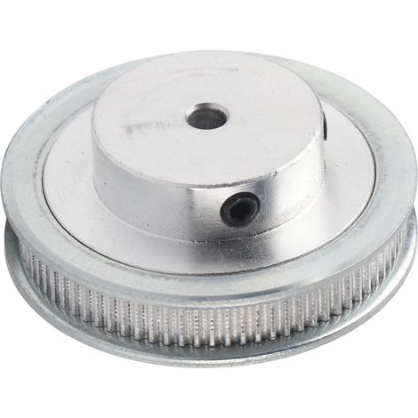 Poulie synchrone 2GT 80 dents, alésage 5/8/10/12/14mm pour courroie crantée 6mm de largeur, pas 5mm (1/5)