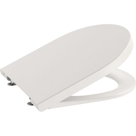 ASIENTO CON TAPA SUPRALIT CAÍDA AMORTIGUADOR BEIGE (1/2)