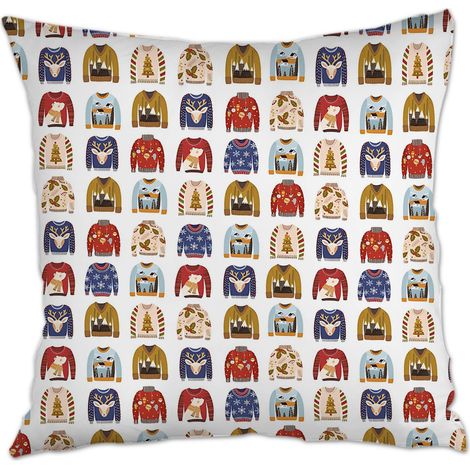 Housse de coussin doux et respirant pour anniversaire, la Saint-Valentin, Noël (1/5)