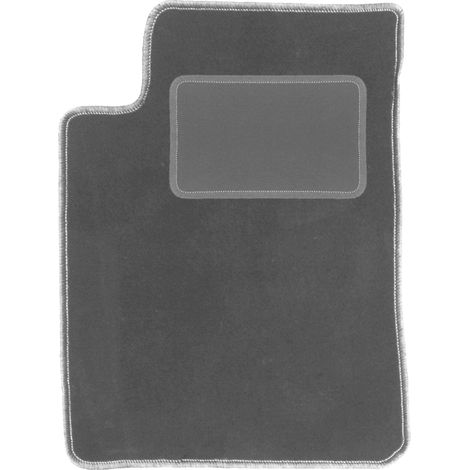 Tapis de sol conducteur en velours pour : SsangYong Kyron SUV (2005-2014) graphite (1/5)