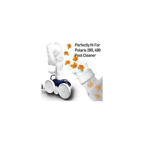 Compatible avec l'aspirateur de piscine Polaris 280 480, sac filtrant Arctic Star, pièces de filtre, sac en filet, DOLASO (1/2)