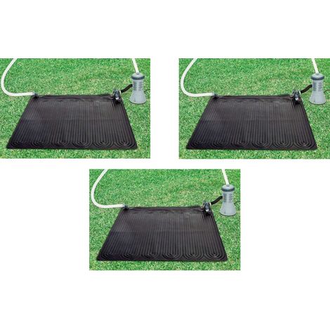 OFFERTA 3 Pannelli Pannello solare termici riscaldatore acqua piscina Intex 28685