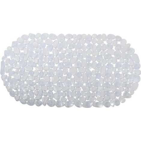 MSV - Tapis fond baignoire 99x39 galet transparent