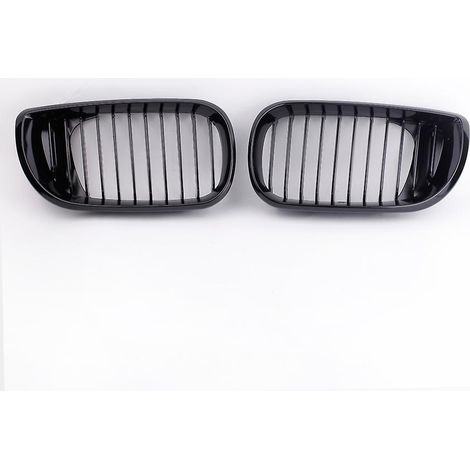 Stück glänzend schwarze Nierengrills für BMW 3er E46 4-Türer 2002-2005