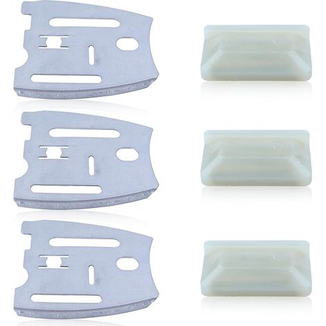Kit bande de pare-chocs et plaque de guide-chaîne pour pièces de tronçonneuse Husqvarna 268 272 272Xp 266 61 66, 501 81 48-01/501814801 (1/5)