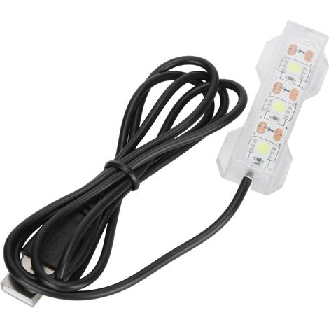 Petit aquarium eau plante lumière bureau aquarium mini décoration lampe à LED douce (1/5)
