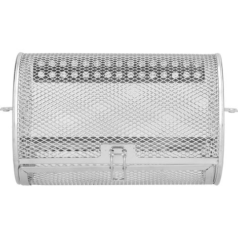 Panier à friture rotatif à 360° en acier inoxydable pour four électrique 12 x 12 x 18 cm (1/5)
