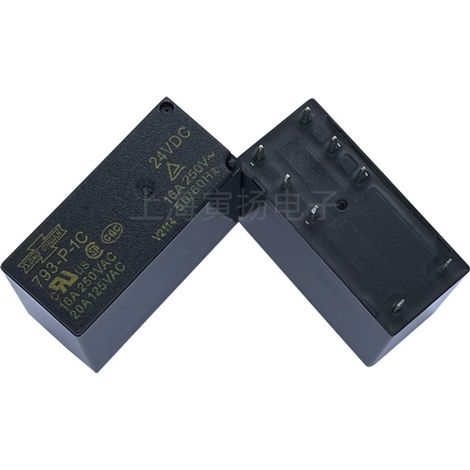Matsukawa 793-P-1C 12VDC 16A 8-pin high power relay, new and original, made in Taiwan (one open, one closed).