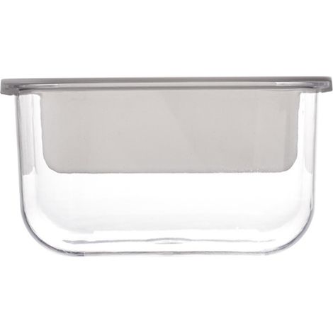Porte-papier toilette adhésif transparent pour la maison, le restaurant, la salle de bain, le bureau ou la chambre (blanc). (1/5)