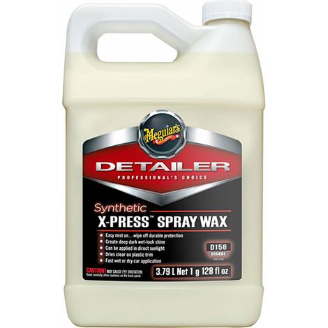 MEGUIAR'S D15601 CERA SINTETICA X-PRESS 3,78 lt