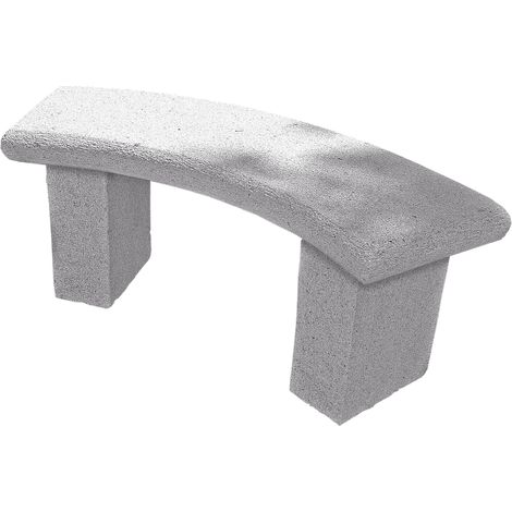 Granitbank Basic halbrund, ge- flammt,115 cm lang, 115 kg/St.