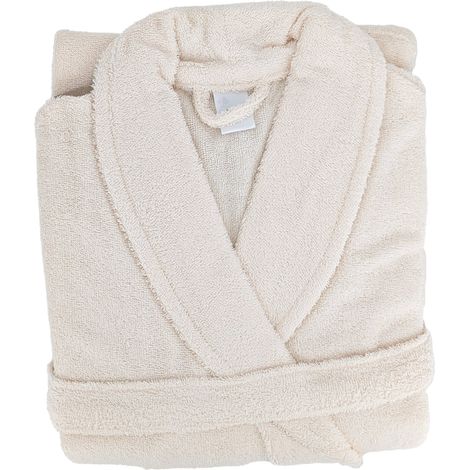 Peignoir de bain ALPHA col châle L