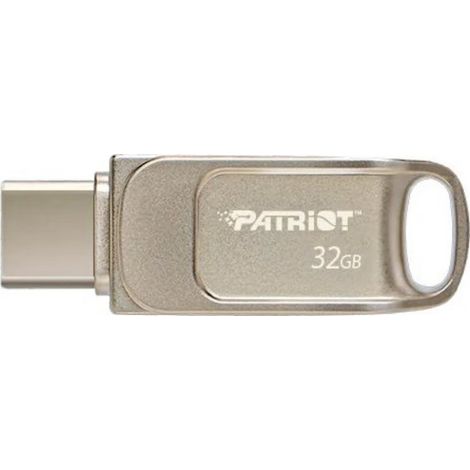 Patriot Flashdrive Tab T560 128 GB Dual USB 120 MB/s, Dorado (1/4)