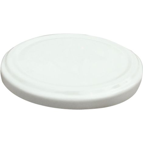 TAPPO PER VASO VETRO 'BOCCACCIO' ø mm 82 - cf. 100 pz bianco  - Senza Marca