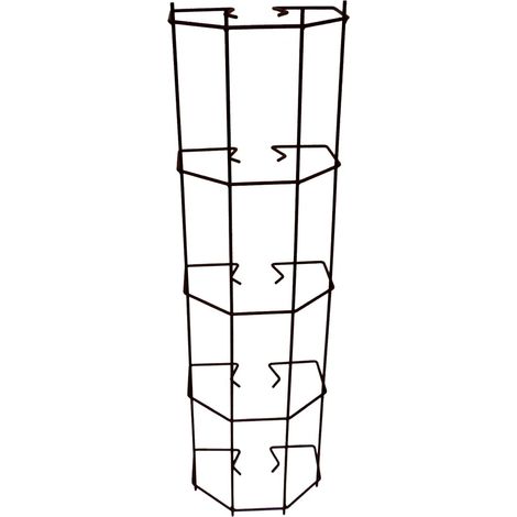 Cache gouttière clipsable fer vieilli 25x90 cm – Acier époxy résistant au gel et UV – Adaptable pour descentes d'eaux de 80 à 120 mm – Louis Moulin (1/3)