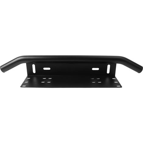 Support de fixation pour plaque d'immatriculation adaptable à la plupart des véhicules, pour barres LED et lampes de travail. (1/5)