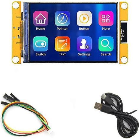 Carte ESP32 WiFi/Bluetooth avec écran 4.0-Inch 320x480 sans tactile et module ESP32-32E (1/5)
