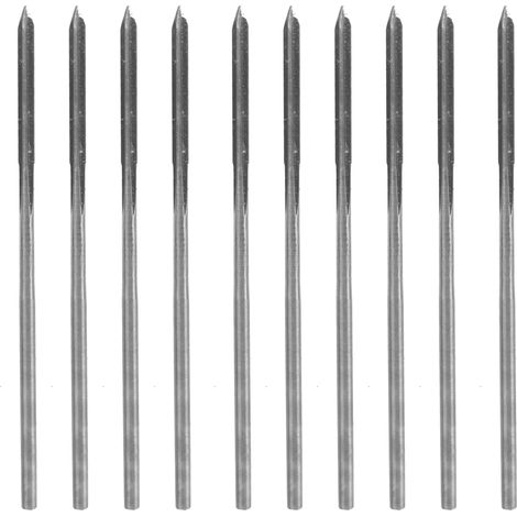 Un jeu de 10 alésoirs à queue droite en acier rapide de 1,6 mm, accessoires pour outils d'alésage. (1/5)