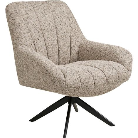 Dora fauteuil fonction tournante grise. (1/5)