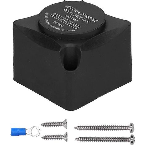 125A VSR Batterietrennrelais für Wohnmobile, Boote, Quads und UTVs - Spannungsempfindliches Modul, Doppelbatterie-Lastisolator. (1/5)