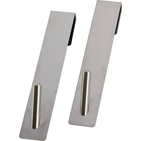 Set 2 edelstahl pateren zum aufhängen - chrom - Tendance (1/3)