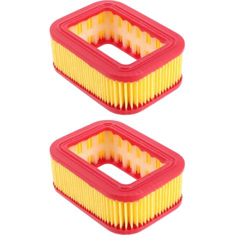 2 Stück Luftfilter für Benzinrasenmäher und Rasentrimmer (1/5)