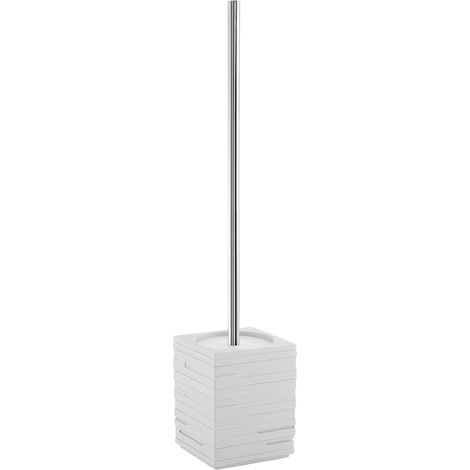 Quadrotto toilettenbürste in weiß, 9,5x9,5x46 cm