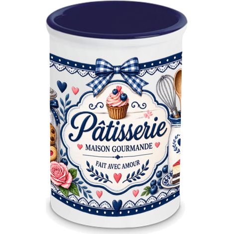 Pot à ustensiles pâtisserie céramique Maison Gourmande (1/3)