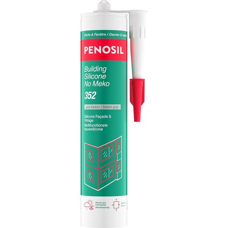 Mastic silicone polyvalent sans MEKO - RAL 7016 Gris Anthracite – Intérieur/extérieur – 300 ml - PENOSIL H40475
