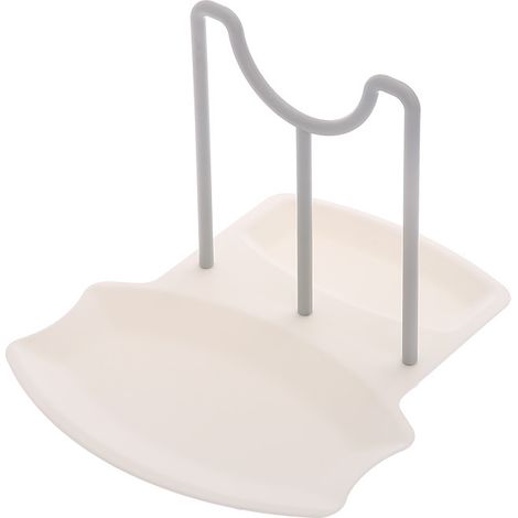 Porte-couvercle de casserole support mural, support couvercle de cuisine porte-couvercle multifonctionnel porte-couvercle de casserole grand format porte-cuillère couvercle de casserole vertical 19221 (1/4)