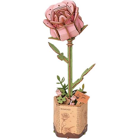 Blumenstrauß-Bauset, Mini-Bausteine, Blumenstrauß-Bausets, Mini-Kunstblumen-Bausteine für Erwachsene und Jugendliche-Style D (1/5)