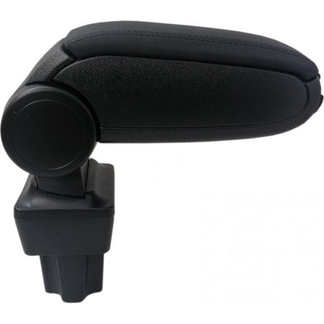 Nouvel accoudoir / mini-console pour Opel Astra G (1998–2004) avec revêtement en simili‑cuir noir de luxe (cuir écologique)