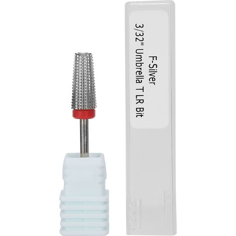 Lot de 5 Fraises en Tungstène pour Perceuse à Ongles, Tête de Ponçage et Polissage, Accessoire de Manucure Professionnel (1/5)
