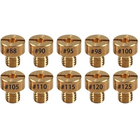 Kit di getti per carburatore, getti principali 88 90 95 98 100 105 110 115 120 125 per Mikuni VM22 VM24 VM26 125cc 150cc 200cc 250cc (1/2)