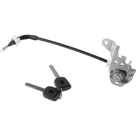 Cylindre serrure porte avant gauche avec 2 clés compatible Honda Civic 2006-2011, remplacement (1/5)